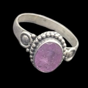 Sapphire Solitaire Ring